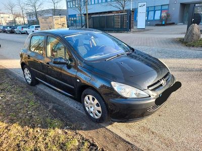 Gebraucht Peugeot 307 101 PS (74 kW) 2003 Schwarz Kleinwagen