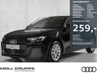 Neu Audi A1 Sportback Ambiente 95 PS (69 kW) 2025 Schwarz Kleinwagen