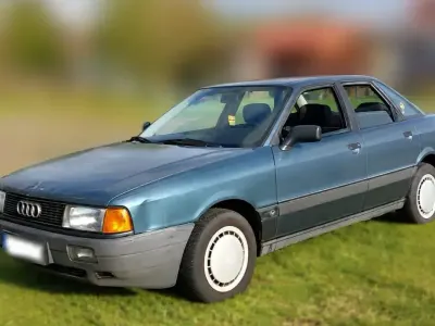 Gebraucht Audi 80 90 PS (66 kW) 1989 Blau Limousine