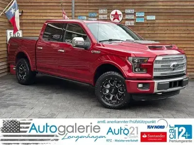 Gebraucht Ford F-150 Platinum 2015 Rot Pickup