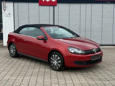 Gebraucht VW Golf Cabriolet 105 PS (77 kW) 2012 Rot Cabrio