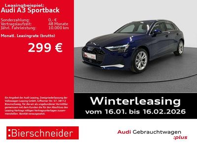 Blau Gebraucht 2025 Audi A3 Advanced Plus Limousine | 34.850 € (Guter Preis)