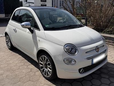Brugt Fiat 500 Lounge 69 HK (50 kW) 2018 Hvid Hatchback