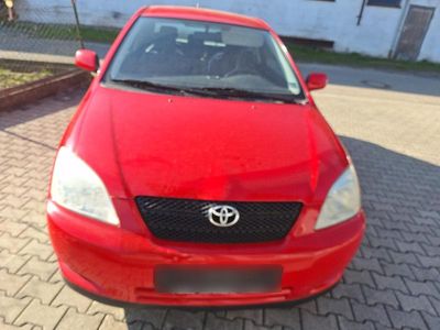 Gebraucht Toyota Corolla 95 PS (69 kW) 2002 Rot Kleinwagen