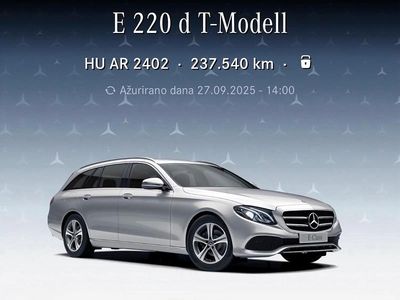 Gebraucht Mercedes E220 2019 Silber Kombi