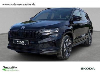 Neu Skoda Karoq SportLine 150 PS (110 kW) 2025 Schwarz SUV