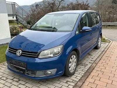 Gebraucht VW Touran Comfortline 105 PS (77 kW) 2011 Blau Van / Kleinbus