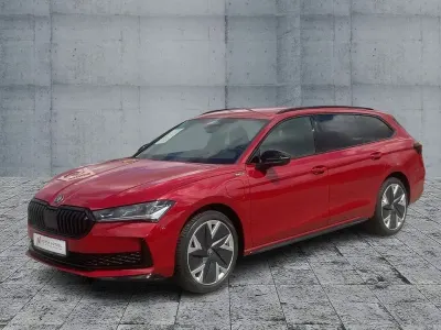 Neu Skoda Superb SportLine 204 PS (150 kW) 2026 Rot Kombi