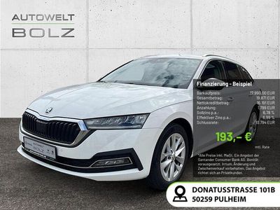 Usata Skoda Octavia Style 150 CV (110 kW) 2022 Bianco Station wagon