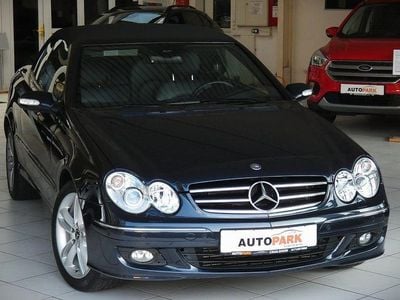 Gebraucht Mercedes CLK200 Avantgarde 184 PS (135 kW) 2009 Schwarz Cabrio