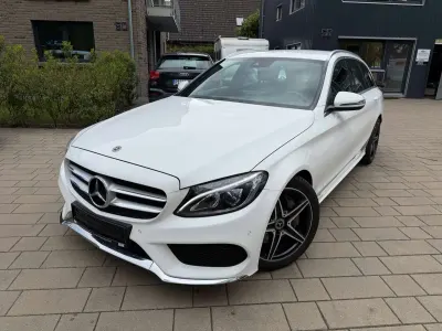 Gebraucht Mercedes C300 AMG 245 PS (180 kW) 2017 Polarweiß Kombi