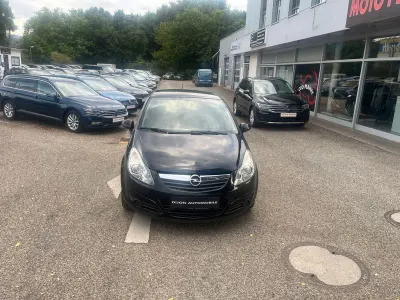 Gebraucht Opel Corsa Edition 80 PS (58 kW) 2008 Schwarz Kleinwagen