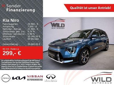 Gebraucht Kia Niro Spirit 182 PS (133 kW) 2022 (m4b) mineralblau met. SUV
