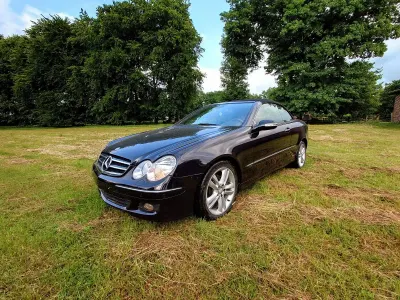 Brugt Mercedes CLK200 Avantgarde 184 HK (135 kW) 2007 Sort Cabriolet