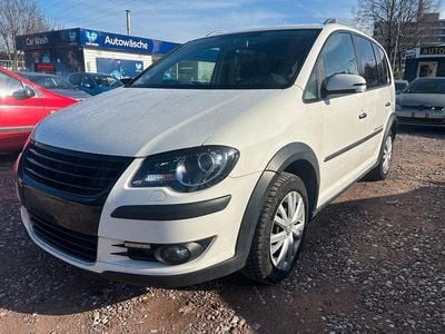 Gebraucht VW Touran Cross 170 PS (125 kW) 2008 Weiß Van / Kleinbus