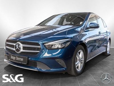 Gebraucht Mercedes B200 Progressive 150 PS (110 kW) 2019 Denimblau metallic Van / Kleinbus