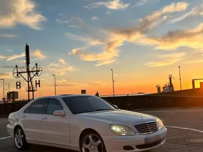 Gebraucht Mercedes S500 306 PS (225 kW) 2003 Weiß Limousine