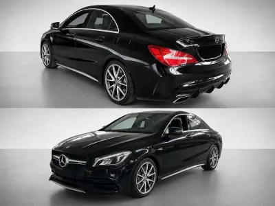 Gebraucht Mercedes CLA45 AMG AMG 381 PS (280 kW) 2016 Nachtschwarz Coupé
