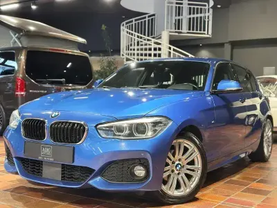 Usata BMW 118 M Sport 150 CV (110 kW) 2017 Blu Utilitaria