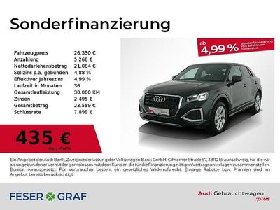 Gebraucht Audi Q2 Advanced Plus 150 PS (110 kW) 2022 Manhattangrau metallic SUV