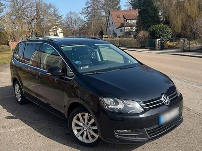 Gebraucht VW Sharan 170 PS (125 kW) 2012 Schwarz Van / Kleinbus