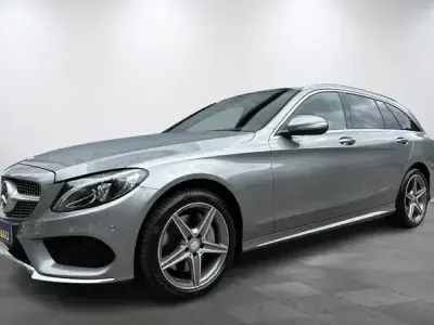 Gebraucht Mercedes C250 AMG 211 PS (155 kW) 2015 Palladiumsilber  metalliclack Kombi