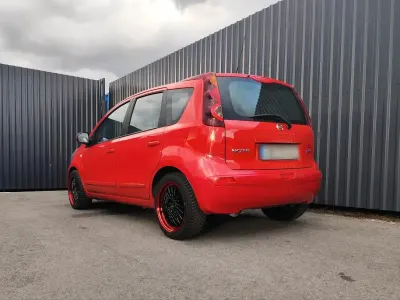 Second-hand Nissan Note 88 CP (64 kW) 2010 Roșu Hatchback