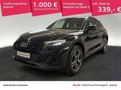 Gebraucht Audi Q5 S-Line 367 PS (269 kW) 2022 Mythosschwarz metallic (metallic) SUV