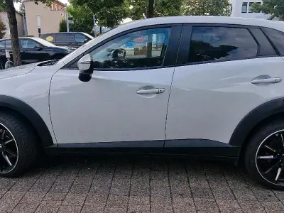 Gebraucht Mazda CX-3 120 PS (88 kW) 2015 Weiß SUV