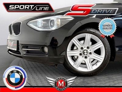 Schwarz Gebraucht 2014 BMW 116 Sport Line Kleinwagen | 6.490 € (Fairer Preis)