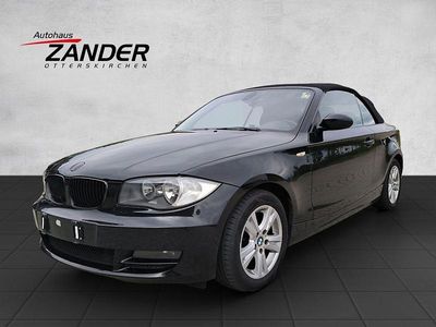 Schwarz Gebraucht 2008 BMW 118 Cabriolet Sport Line Cabrio | 3.490 € (Fairer Preis)