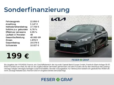 Usata Kia ProCeed GT 204 CV (150 kW) 2019 Nero Station wagon