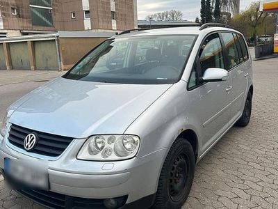 Gebraucht VW Touran 105 PS (77 kW) 2004 Silber Van / Kleinbus