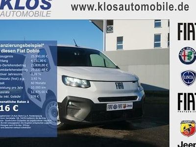 Neu Fiat Doblò 131 PS (96 kW) 2025 Weiß Van / Kleinbus
