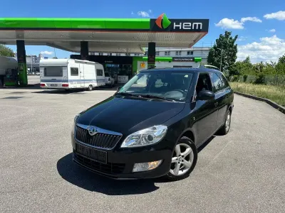 Gebraucht Skoda Fabia Ambition 86 PS (63 kW) 2014 Schwarz Kombi