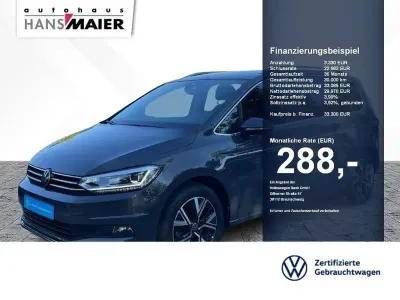 Gebraucht VW Touran Highline 150 PS (110 kW) 2023 Grau Van / Kleinbus