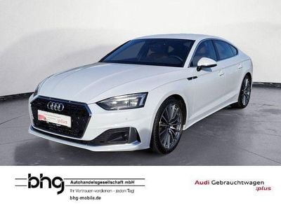 Gebraucht Audi A5 Sportback Advanced Plus 204 PS (150 kW) 2022 Weiß Kleinwagen