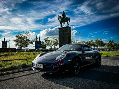 Occasion Porsche Cayman 245 PK (180 kW) 2009 Zwart Coupé