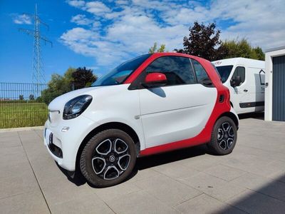 gebraucht Smart ForTwo Coupé Passion weiß/rot