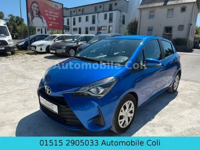 Gebraucht Toyota Yaris Comfort 69 PS (50 kW) 2018 Blau Limousine