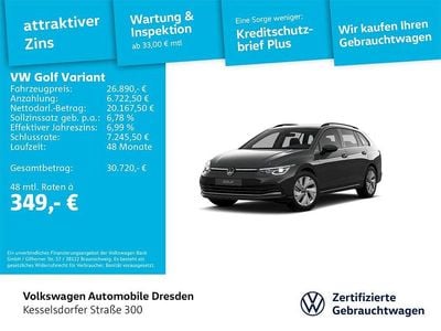 Gebraucht VW Golf VIII Style 190 PS (139 kW) 2024 Uranograu Kombi