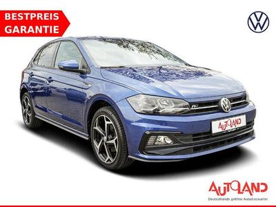 Usata VW Polo R-line 116 CV (85 kW) 2019 Blu Utilitaria