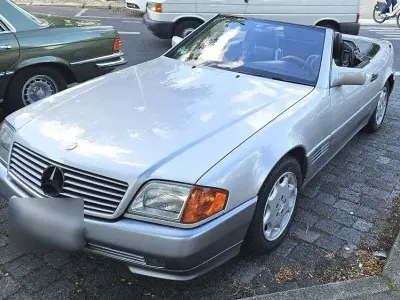 Gebraucht Mercedes SL320 231 PS (169 kW) 1994 Silber Cabrio