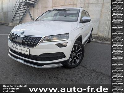 Gebraucht Skoda Karoq Scout 4x4 150 PS (110 kW) 2019 Weiß SUV