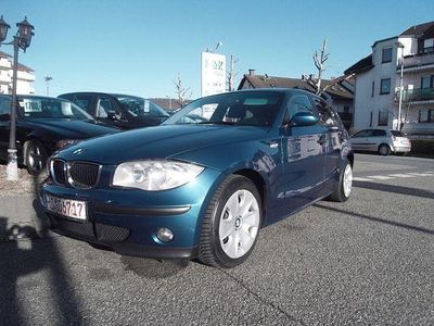 Gebraucht BMW 116 116 PS (85 kW) 2008 Blau metallicschwarz Kleinwagen