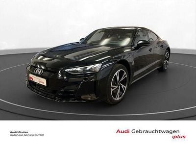 Mythosschwarz metallic Gebraucht 2023 Audi e-tron GT quattro Ambiente Limousine | 62.980 € (Teuer)