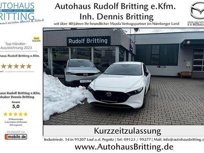 Neu Mazda 3 Homura-Line 140 PS (102 kW) 2025 Weiß Limousine