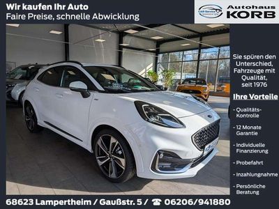 Gebraucht Ford Puma ST-Line 155 PS (114 kW) 2024 Frozen white SUV