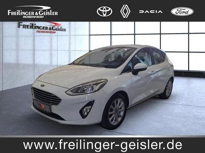 Gebraucht Ford Fiesta Titanium 125 PS (91 kW) 2018 Frostweiß Kleinwagen