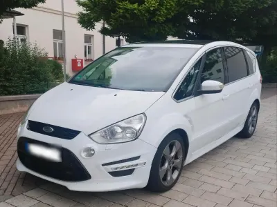 Gebraucht Ford S-MAX 200 PS (147 kW) 2012 Weiß Van / Kleinbus